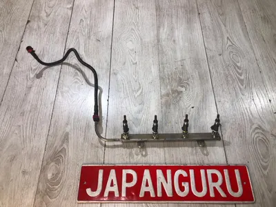 Топливная рампа с форсунками Mitsubishi Lancer 10 4B11 2.0 2009 (б/у)
