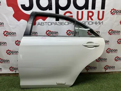 Дверь боковая Toyota Camry XV40 2AZFE 2009 задн. лев. (б/у)